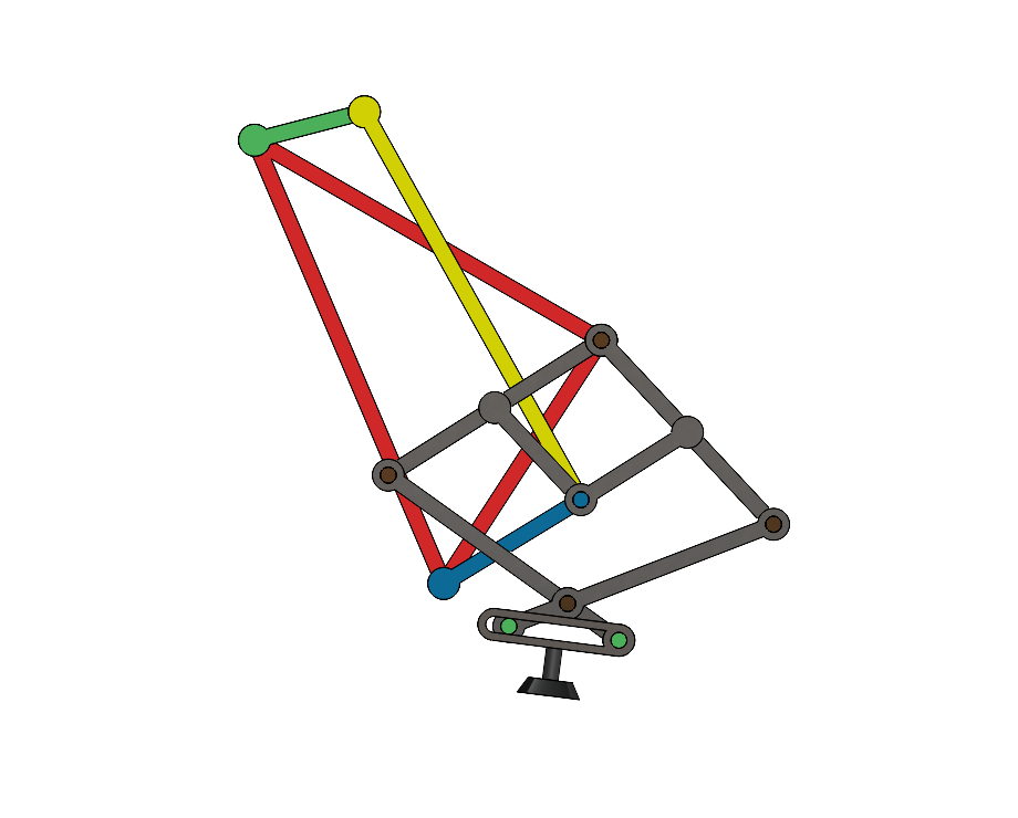 基于四连杆的拾取-放置机构